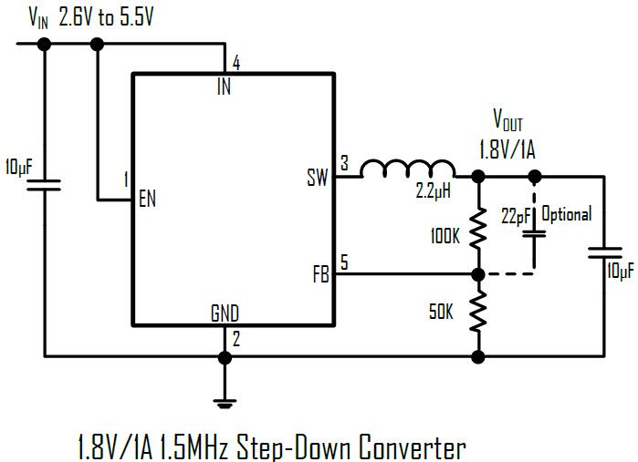 ETA3560D2G’s Typical Application Circuit